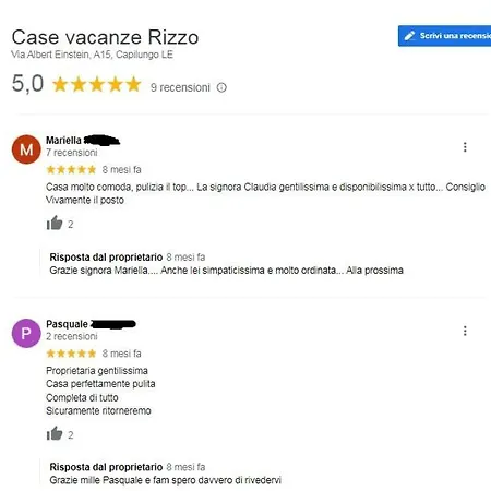 Casa Rizzo * Capilungo